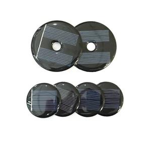 Circular Polycrystalline Solar Panel Charger Amorphous Silicon Photovoltaic