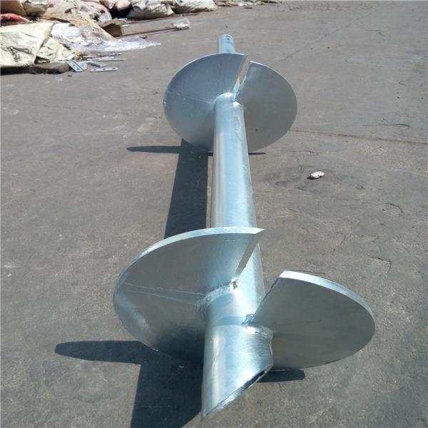 Foundation Repair Earthing Grounding Products Helical Support Brackets For Transmission Towers