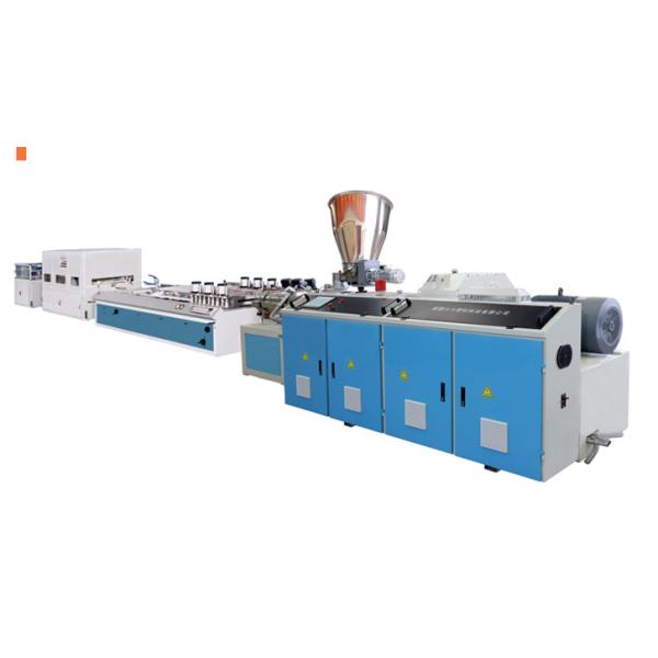 Soft / Hard PVC Profile Extrusion Line 380v 50hz Input Long Life Span