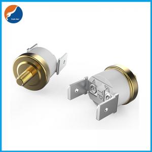 China Durable Copper Head Ceramic KSD301 Bimetal Thermostat 16A 250V Temperature Controller Limiter wholesale