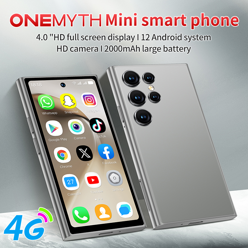 China 4G Mini Smartphone 4.0 Inch Display Android 12 Dual SIM 2+16GB ROM 5MP Front and Rear Camera wholesale