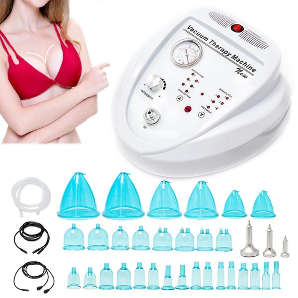 Electric Breast Vacuum Pump Machine Butt Lifting Therapy Tightening Nipple Sucking Massage