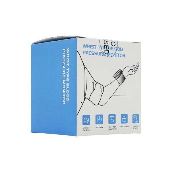 Wrist Electronic Home Medical Blood Pressure Monitors BP Check 24h