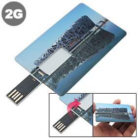 Promotion Gift Credit Card USB Flash Drive with Free Sample