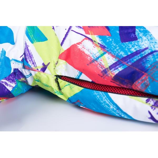 100% nylon2018 new Fashion Printing Bright Color Ladies Jacket Winter Ski Workout Jackets Ski Jacket (size:s-xxl)