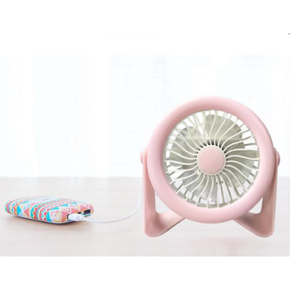 ETEK 1200mAh USB Rechargeable Desk Fan with Brushless Motor