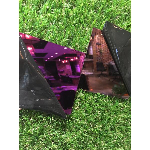 Foshan manufacturer golden color mirror finish stainless steel sheet price per kgs