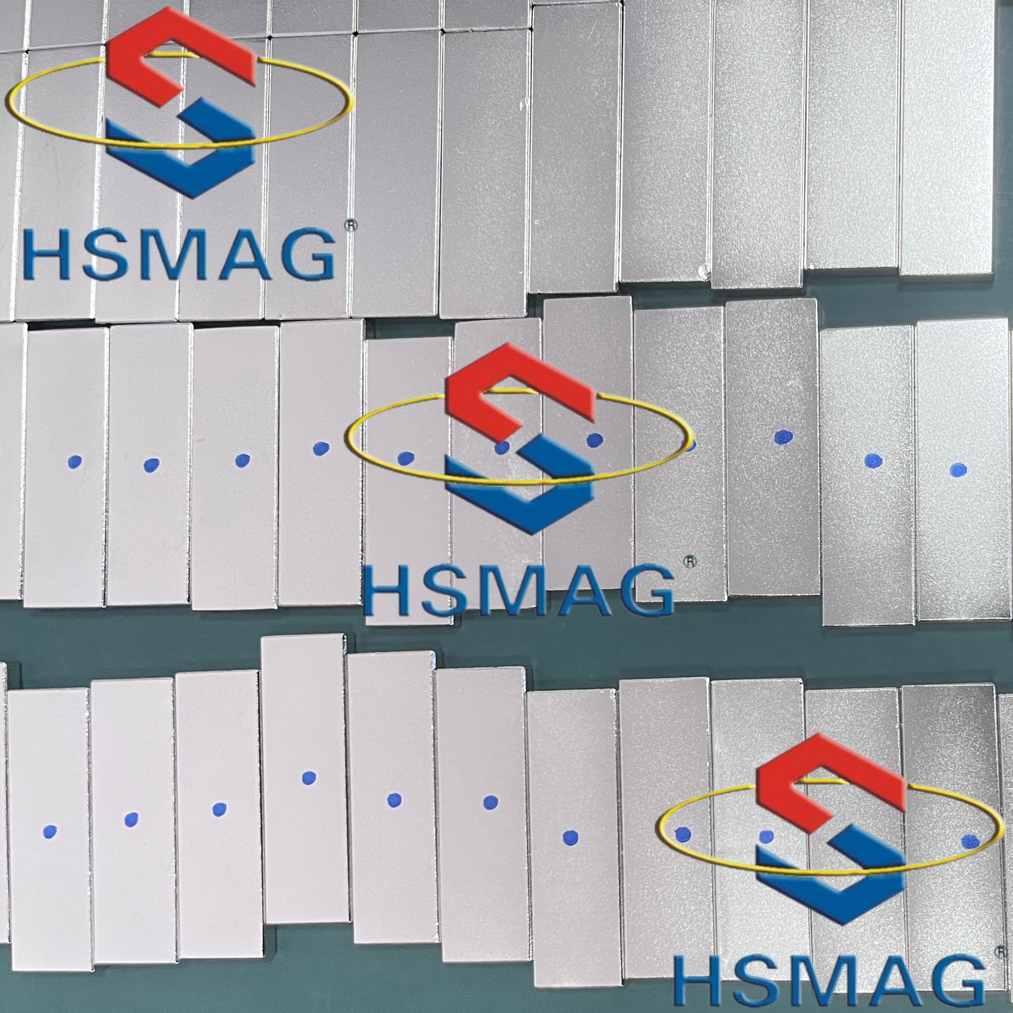 China Custom Samarium Cobalt Sm2Co17 Cuboid Rectangular Magnet Antiwear ISO9001 wholesale