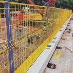 Steel Edge Protection Barrier Heavy-Duty Structure High Load Capacity for