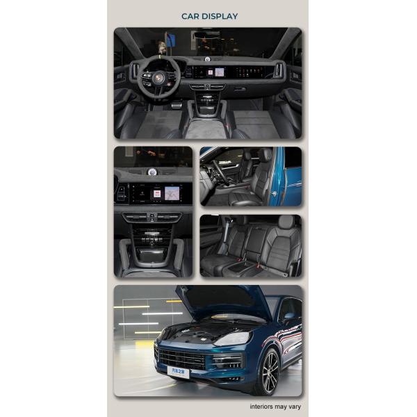 Porsche Cayenne 2023 White Cayenne 3.0T 260kW 353Ps Openable Panoramic Sunroof Cars