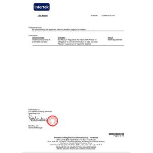 Guangzhou Young Tin Manufacturing Co., Limited Certifications