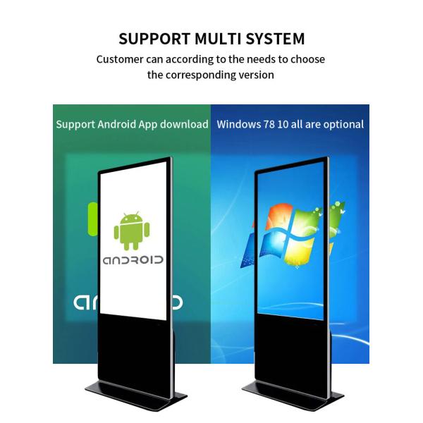 32-Inch Multi-Touch Interactive Advertising Machine with 1080P/4K HD Display and Android/Windows System Support