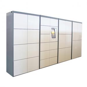 China PIN Code Access Steel Delivery Parcel Locker With Electronic Locks Remote Control wholesale