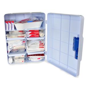Buy cheap Modular Workplace First Aid Supplies Kit Equipment 3 Shelf Hotels 39x30x16cm from wholesalers