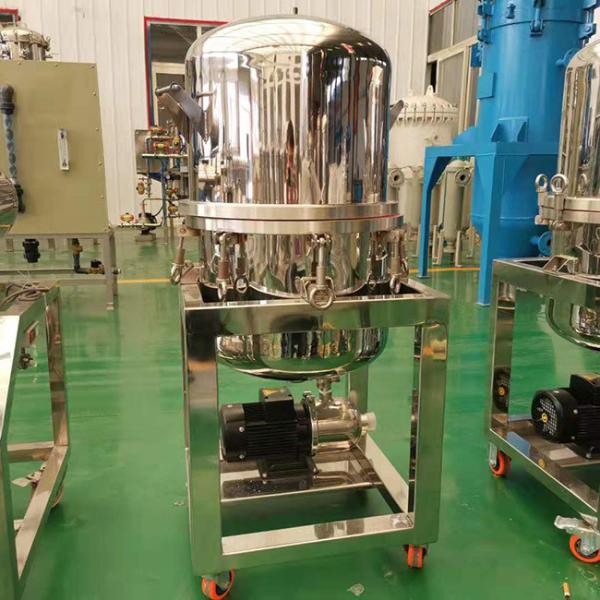SS304 316L Diatomaceous Earth Filtration System Separator For Sugar Syrup Wine