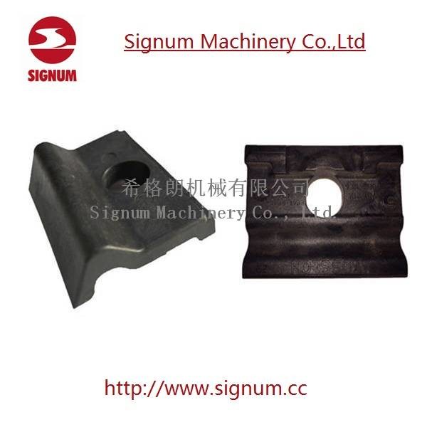 Nabla Rail Insulator for Railway Fastening