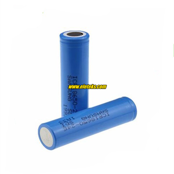 SAMSUNG ICR18650-24E 2400mAh 18650 3.7V battery cell Samsung SDI 18650 Rechargeable Samsung 18650 cheap battery cells