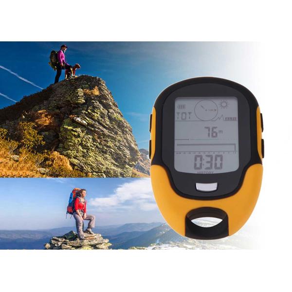 FR500 Waterproof Digital Compass Altimeter LCD Digital Barometer Hygrometer Handheld Compass Weather Forecast