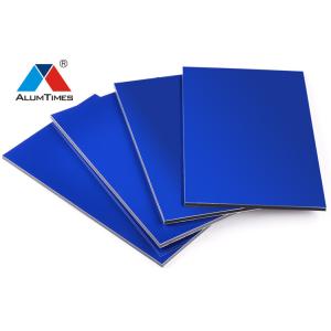 China Impact Resistant Aluminum Composite Panel , Interior Metal Wall Panels wholesale