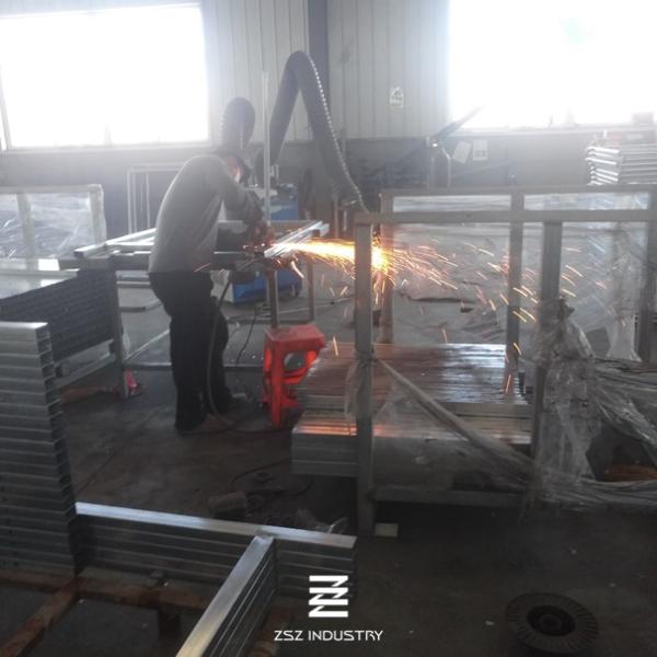 PVC Coated 2D Welded Wire Fence Panels Easy Installation With Low Maintenance