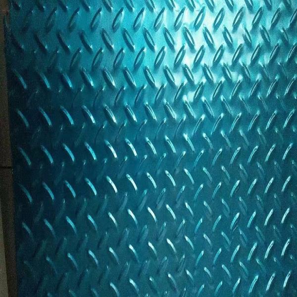 Silver 6mm Aluminium Checker Plate 3004 Diamond Tread Aluminum Sheet