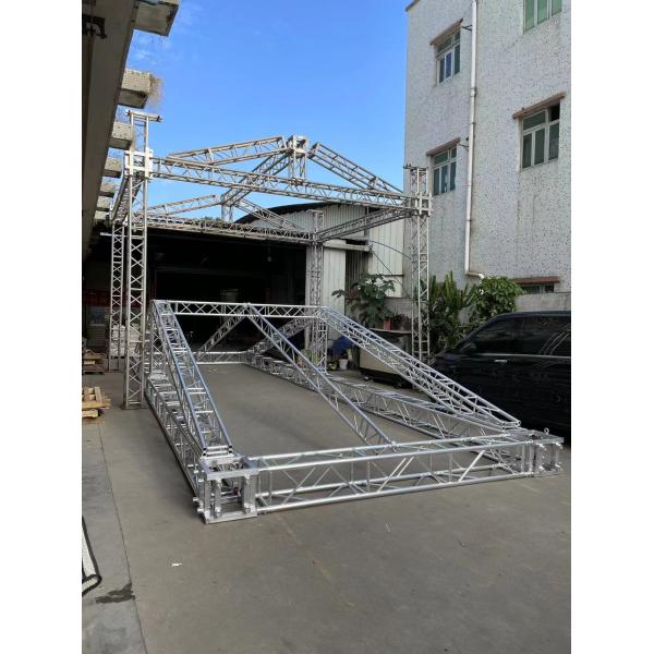 Easy Assembly Aluminum Portable Stage Lighting Truss 1m 2m 3m 4m Height