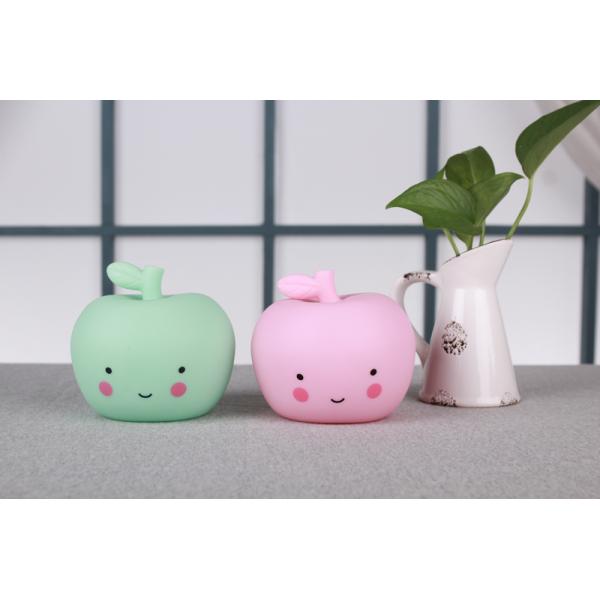 New design LED Fruit apple Night Light Lamp/Flashing baby room Lamp toy