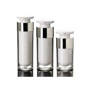 China 15ml 30ml 50ml Luxury Cosmetic Bottles , Airless Bottles Cosmetic Packaging wholesale