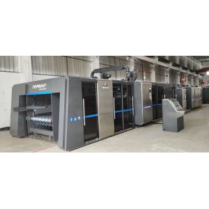 China Automatic Flexo Printer Slotter Machine , Folder Gluer Strapper Inline Machine wholesale