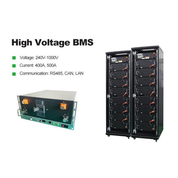 UPS ESS high voltage BMS(HV BMS) 160S 512V 400A 500A With CANBUS RS485