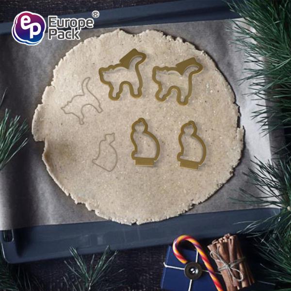 Cute Kitten shape Cookie mold