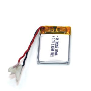 China PL302025 110mAh 0.4Wh 3.7 Volt Lithium Polymer Battery on sale