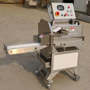 China Professional Chicken Slicer Small Meat Cutting Machine With Ce Certificate on sale