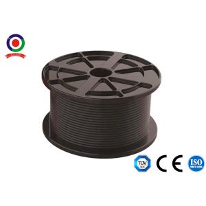 China Electric TUV RoHS UV Resistant 6mm Photovoltaic Cable 10AWG on sale