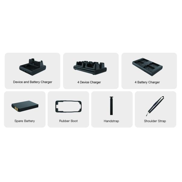 Industrial PDA Barcode Scanner with 5000mAh Battery 1.3 Million BSI Scan Engine and 1 Meter Drop Resistance for Logistics & Warehouse