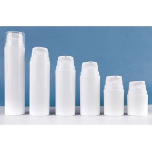 China Plastic Cosmetic Airless Pump Bottles 30ml 50ml 100ml 1CC Dosage wholesale