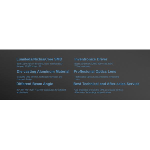 200W Outdoor LED Flood Lights Integrated Die Casting Aluminum For Parking Lots