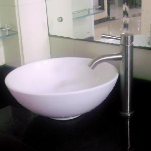 China Single Hand Lead Free Stainless Steel Faucet Commercial Bathroom Taps wholesale