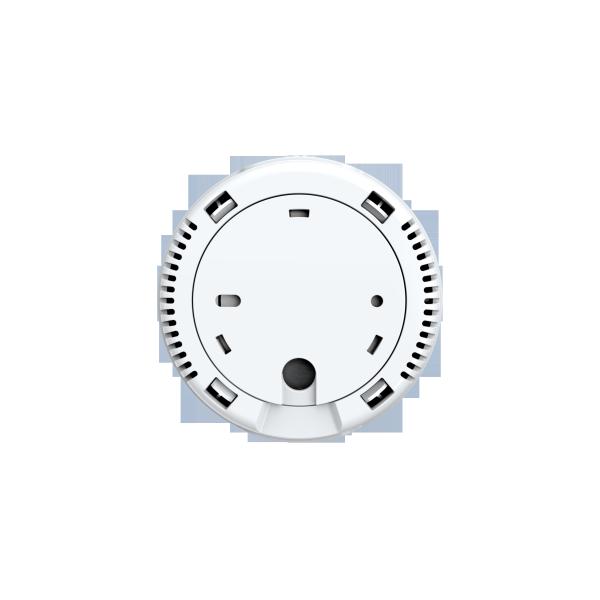 Tuya Smart Homelife Led Screen Remote Control Voice Wifi Gas Leak Detector And Temperature Alarm