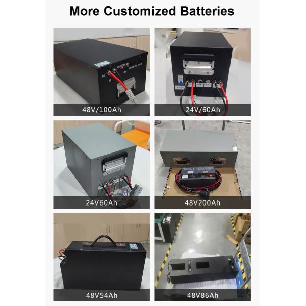 CLF OEM ODM Customized 24V RV Camping Boat Ship Lithium Battery Packs LiFePO4 Solar Energy 12V 24V 48V 400/600/800Ah