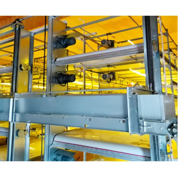 Automatic Battery Egg Layer Cages , Chicken Laying Hens Cage Poultry Farming Equipment