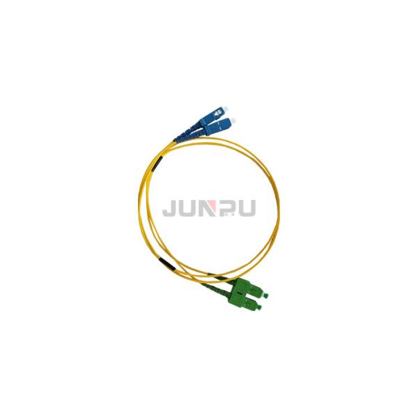 SC APC Fiber Optic Cable Patch Cord pigtail 3.0mm 1M G652D For FTTH