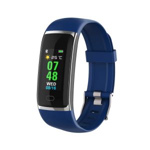 China Black TFT IP67 Tuya Smartwatch With Oximeter And Body Temperature wholesale