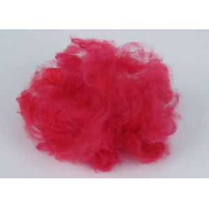 Buy cheap Multiple Colour Polyester Synthetic Staple Fibres 5D*38mm 100% Virgin Heat from wholesalers
