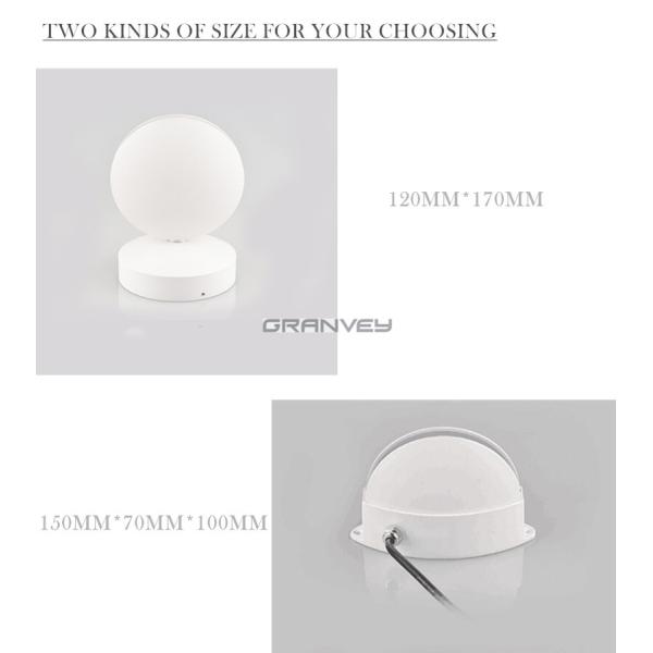 360 Degree LED Outside Wall Lights Aisle Corridor Doors Windows Lighting Lines Light Frame