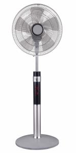 China 50Hz 1200mm Figure 8 Oscillating Fan With Remote Control 16 Inch 5 Blade wholesale