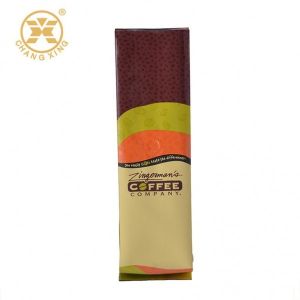 Buy cheap Quad seal side gusseted coffee packaging bag aluminum foil pouch from wholesalers