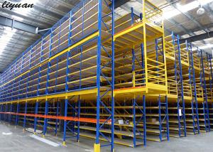 China Warehouse Storage Mezzanine Racking System Powder Coated Surface Stable wholesale