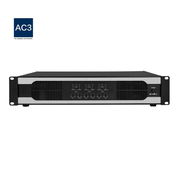 1000w Multi Function 10Hz 6 Channel Power Amplifier