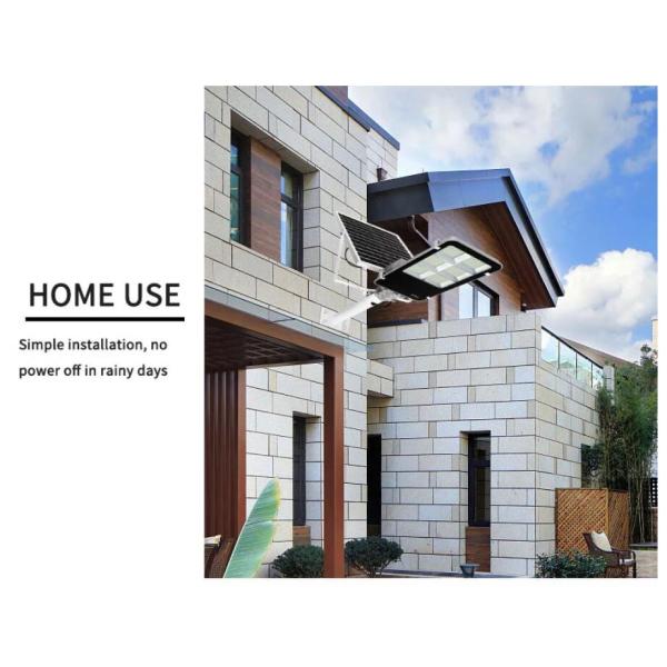 Exterior Pole All In One LED Solar Street Light 50w 100w 300w Install Height 3-6 Meters